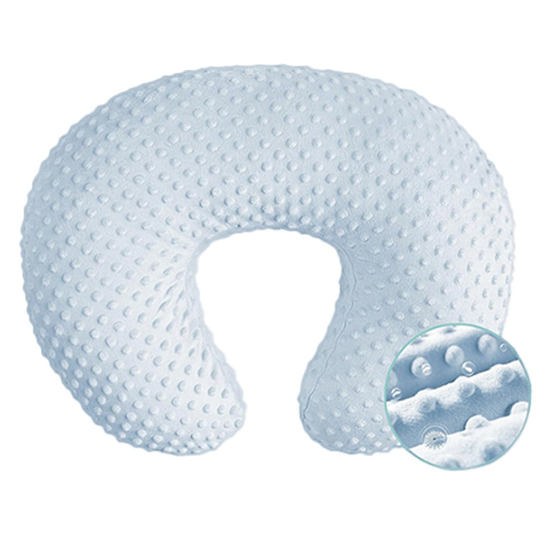 coussin d allaitement bleu