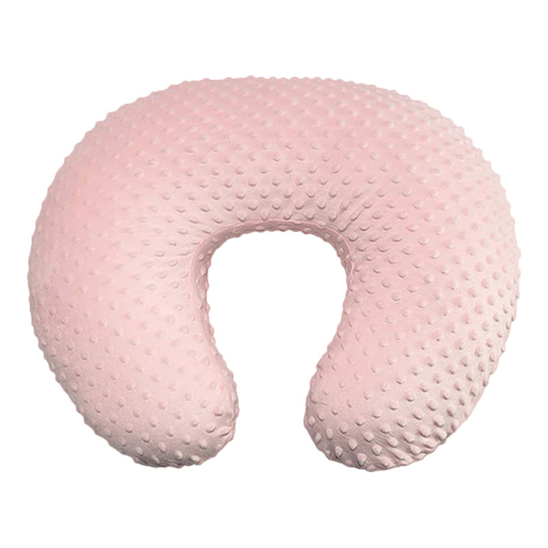 coussin d a llaitement rose
