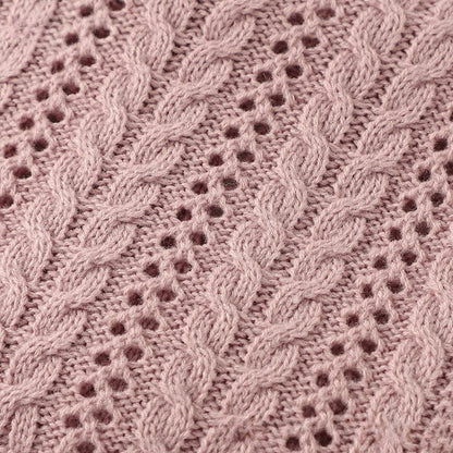 couverture bebe tricote texture