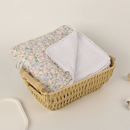 couverture bebe tulipe